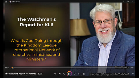 A Watchman's Report for the KLI Network of Churches & Ministries