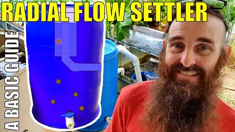 Radial Flow Settler for Aquaponics Systems | How RFS work - How to Size Your RFS