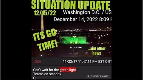 SITUATION UPDATE: IT'S GO TIME! TRUMP ANNOUNCEMENT! WHITE HOUSE IS GREEN FOR GO! DESANTIS BIG ...