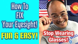 How To FIX Your Eyesight! Fun & Easy! | Dr Wil & Dr K