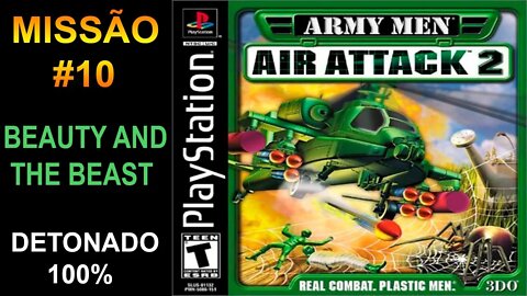 [PS1] - Army Men: Air Attack 2 - [Missão 10 - Beauty And The Beast] - Detonado 100% - 1440p