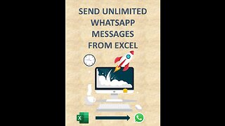 SEND UNLIMITED WHATSAPP MESSAGES FROM EXCEL