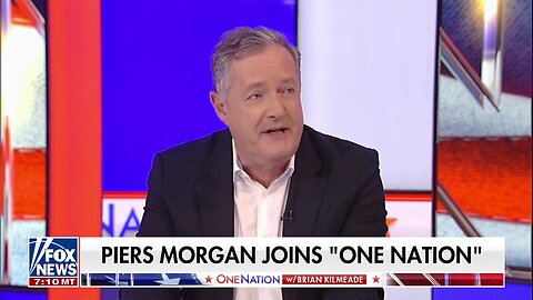 Piers Morgan: Trump Is The 'Mick Jagger Of Politics'