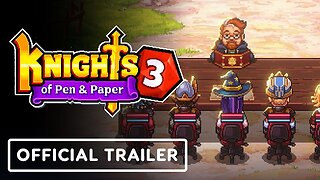 Knights of Pen and Paper 3 - Official Announcement Trailer