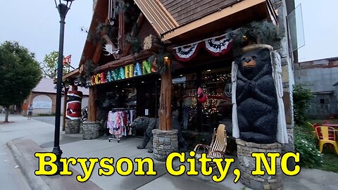 I'm visiting every town in NC - Bryson City, North Carolina