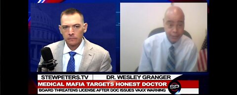 Dr Wesley Granger exposes COVID shots, Threatened by Communist Medical Mafia