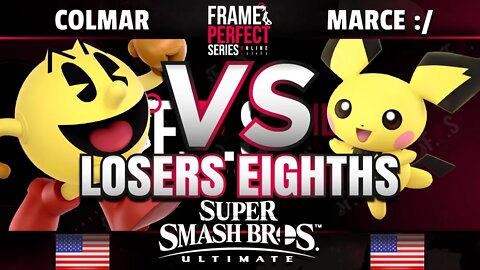 FPS5 Online - Colmar (PAC-MAN) vs. UTDe | Marce :/ (Pichu) - Smash Ultimate Losers Top 8