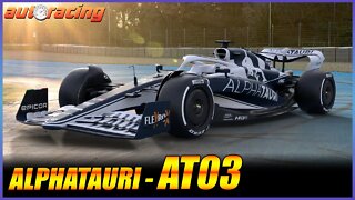 ALPHATAURI AT03 | LANÇAMENTO DO CARRO PARA TEMPORADA 2022 DE F1