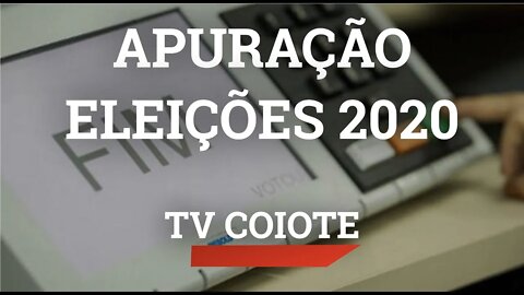 ELEIÇÕES 2020 - APURAÇÃO DOS VOTOS - PESQUISAS BOCA DE URNA - ANÁLISES - AO VIVO