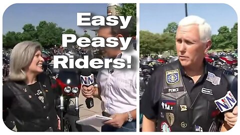 Bikers for Pence in Iowa w/ Joni Ernst and Mike Pence - June 3, 2023