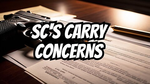 The Dark Side of Constitutional Carry in SC - Hidden Changes that Raise Concerns