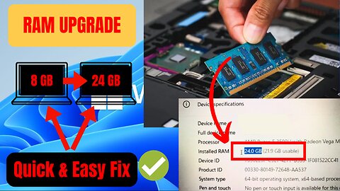 Boost Your Laptop's Performance: RAM Upgrade Tutorial (Dell, HP)