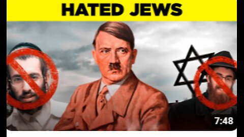 Why did Hitler hate the Jews?