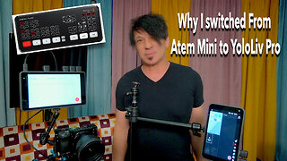 Why I switched From Atem Mini to YoloLiv Pro and Instream for my multi camera streaming