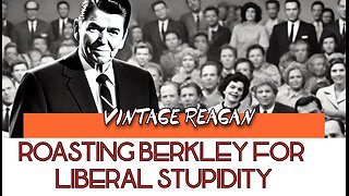 🔴 CLASSIC Ronald Reagan OWNS Berkeley! 😂 #Shorts