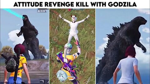 Pubg Mobile Attitude 😈 With Revenge Kill With Godzilla - Part 24 | Xbot 2.0
