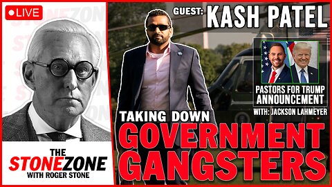 TAKING DOWN GOVERNMENT GANGSTERS w/ Kash Patel + Pastors for Trump Announcement