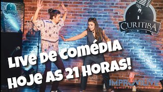 SHOW DE COMÉDIA ONLINE - Improvilive #14 - Jogos de Improviso