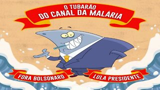 Saída do bloco O Tubarão do Canal da Malária