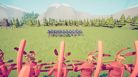 40 Monkey Kings Versus 40 Painters || Totally Accurate Battle Simulator