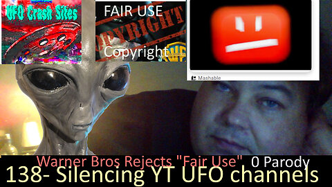 Live Chat with Paul; -138- UFO crashes Sarbacher etc + Google & Warner Bros Censorship & Wrongful Copyright to Silence UFO Chans