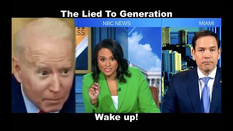 Evil Israel Joe Biden Marco Rubio Can Not Be Trusted NBC Hires Dark Crazy Women To Lie To Your Face