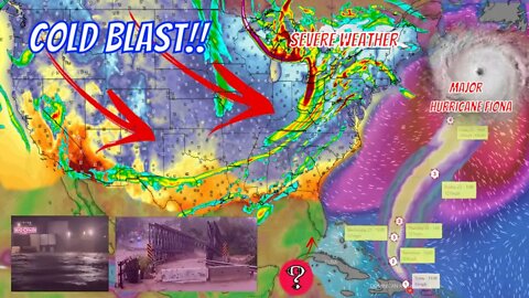 Powerful Storm Update & Hurricane Fiona Update! - The WeatherMan Plus Weather Channel