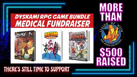 The Dyskami Publishing Fundraiser portions of the FNCS | Absolute Power RPG | #TTRPG Discussions