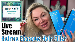 Testing out the Slather and Shower Technique and Hairna Exosome Hair Fill Maypharm.net, Jessica10