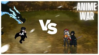 Sung Jinwoo VS Naruto Hokage & Sasuke Shinden - Mugen, Solo Leveling x Naruto Shippuden