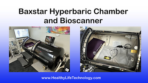 Baxter Hyperbaric System with PEMF, Grounding and Sound Frequency