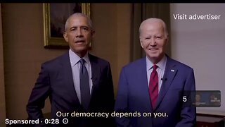 Obama Joins Biden in New 2024 Fundraising Video: ‘Our Democracy Depends on You!’