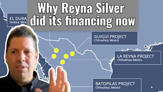 Why Reyna Silver did its financing now (as well as their plans for the money)