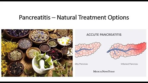 Pancreatitis - Natural Treatment Options