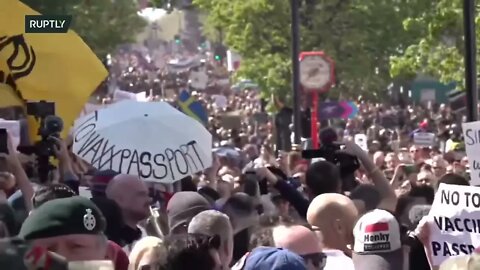 Over 500,000 Protest In London Againat Globalist Tyranny & Lockdowns