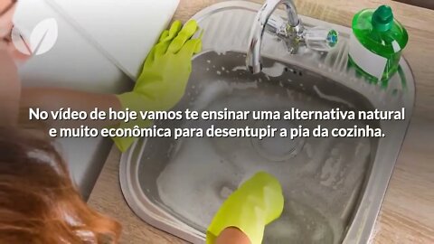 UMA ÚNICA MANEIRA RÁPIDA E FÁCIL DE DESENTUPIR PIAS NA SUA CASA