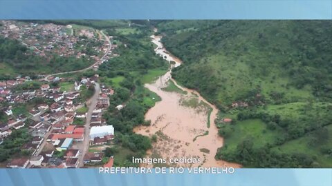 Rio Vermelho: volume de água do rio barreiras aumentou por conta das fortes chuvas