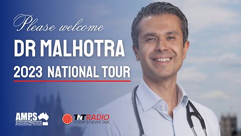 Dr Aseem Malhotra - 2023 AMPS National Tour - Melbourne 1 June