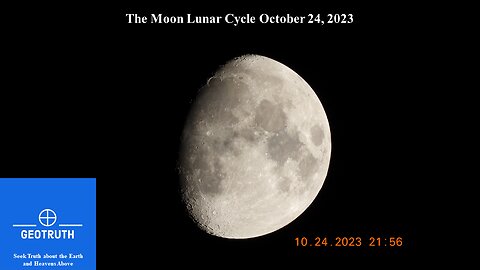 Moon Lunar Cycle October 24 2023