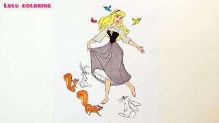 Princess Aurora/ coloring Disney Princess.