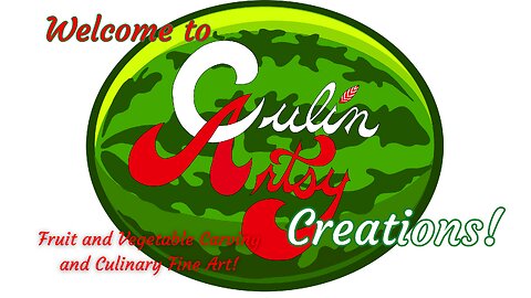 Welcome to Culinartsy Creations: Professional Watermelon Logo Carving