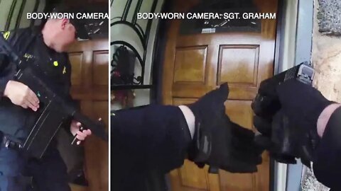 Body Cam: Officer Involved Fatal Shooting. Man Attacking His 85 & 90-year-old Parents. California