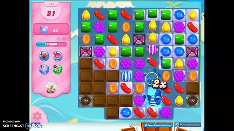 Candy Crush Level 898 Audio Talkthrough, 1 Star 0 Boosters