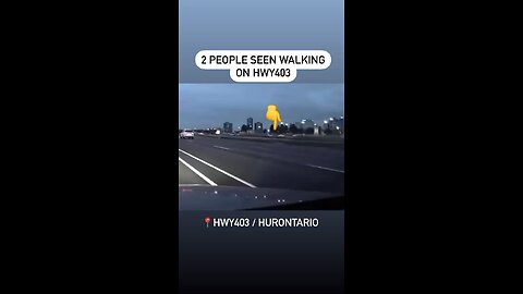 Person Walking On The Highway