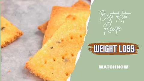 Low Calorie Keto Cheese Biscuits | For Losing Weight
