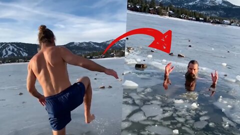 Testing My Mental Fitness | Breathwork in Ice Cold Big Bear Lake