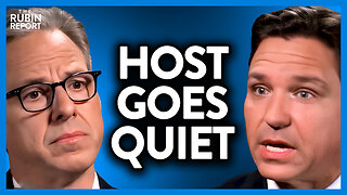 CNN Host Goes Quiet as His 2024 Question for DeSantis Backfires | Direct Message | Rubin Report