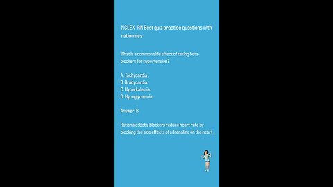 NCLEX-RN Best quiz practice questions with rationals (CVS)