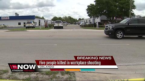 Fired, 'disgruntled' employee kills 5 at Orlando workplace