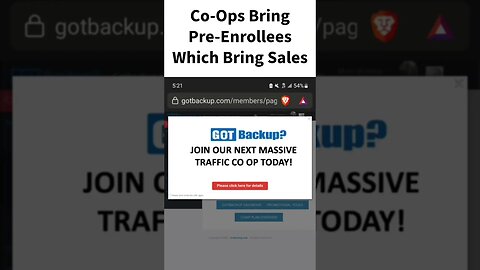 GOTBACKUP: Traffic Co Op